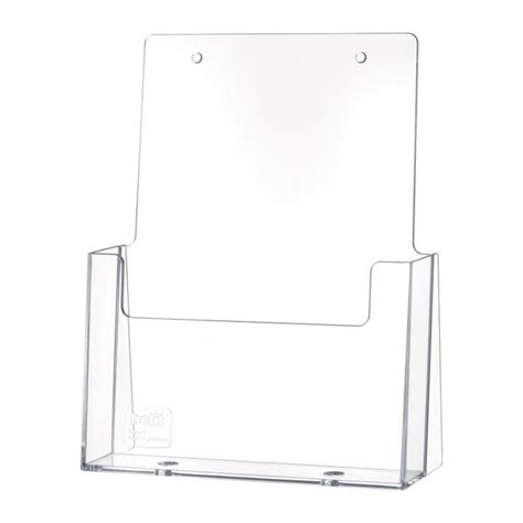 Porte Prospectus De Table Din A Portrait Plastique Transparent