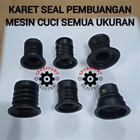 Jual SEAL PEMBUANGAN MESIN CUCI UNIVERSAL SEAL KARET BELOW MESIN CUCI