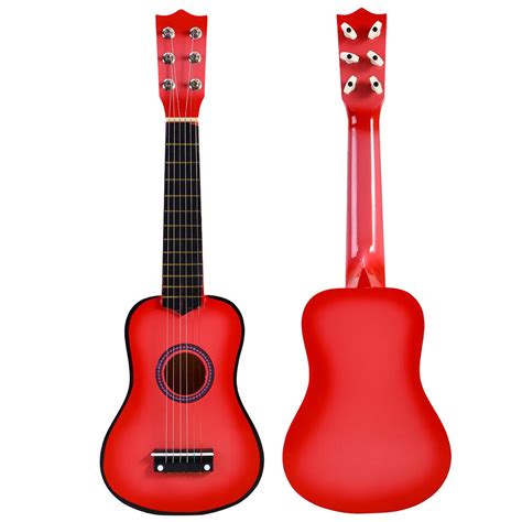 Inch Acoustic Guitar Small Size Portable Wooden Gu Vicedeal