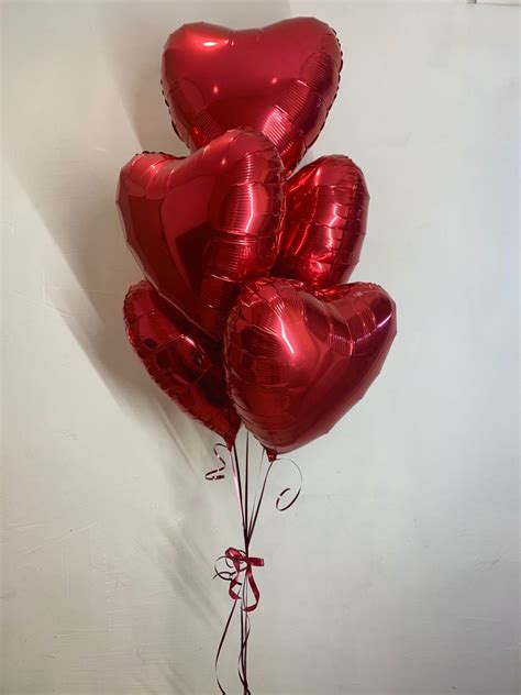 Love Balloon Red Balloon Balloon Bouquet Heart Balloons Mylar Balloons Valentines Balloons