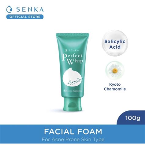 Jual Senka Perfect Whip Acne Care Gram Kyoto Chamomile Senka Face