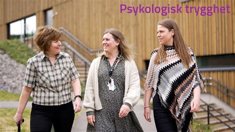 Psykologisk Trygghet Ppt Nittedal Youtube