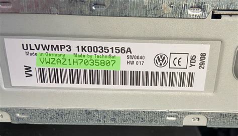 Volkswagen Radio Code Generator From Serial Number VWZ Z