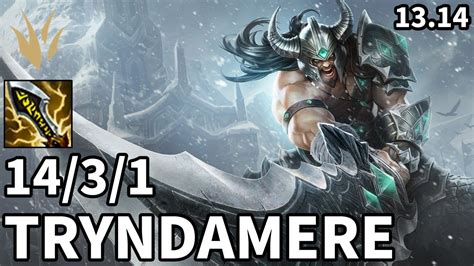 Tryndamere Jungle Vs Kindred KR Diamond Patch 13 14 YouTube