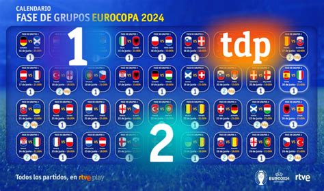 Calendario Completo De La Eurocopa 2024 Fechas Horarios Y Partidos