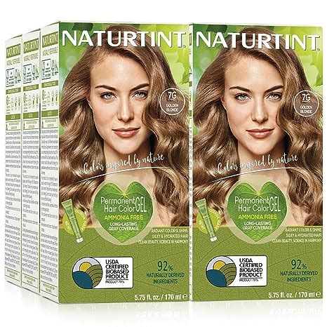 Amazon Naturtint Permanent Hair Color G Golden Blonde Pack Of Ammonia Free Vegan