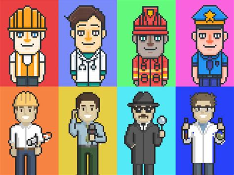 Draw Pixel Art Character Pixel Art Logo For You Upwork