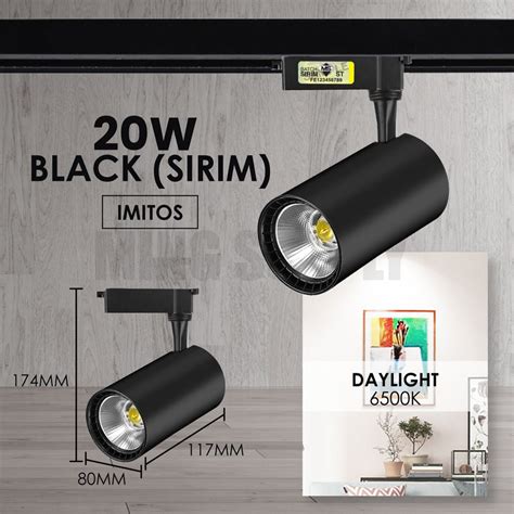 Sirim Lampu Track Light Led Cob Tracklight Spotlight Ceiling Spot