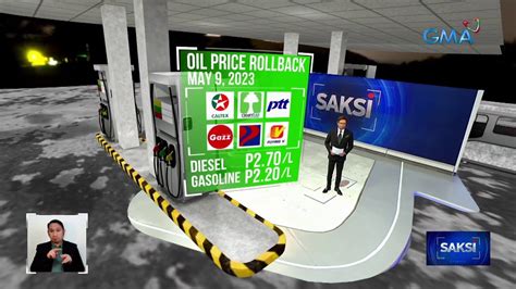 Bigtime Oil Price Rollback Kasado Na Bukas Saksi Youtube