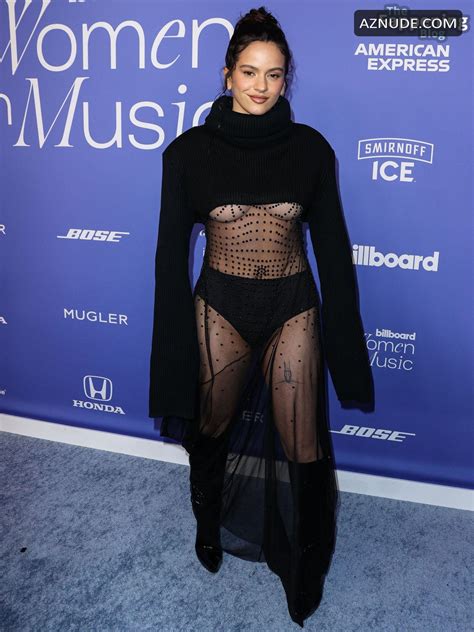 Rosalia Sexy Flashes Her Hot Boobs At The 2023 Billboard Women In Music Awards In Inglewood AZNude