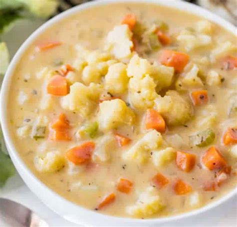 Soupe De Chou Fleur Aux Carottes Pour Votre D Ner Ce Soir