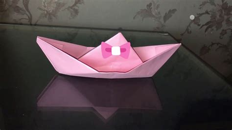 عمل مركب بالورق للأطفال بكل سهوله 🥰🤩🤩how To Make Boat From Paper😘 Diy