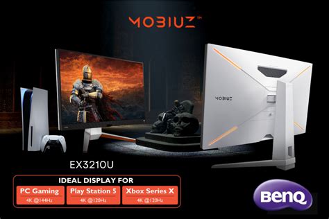 Benq Mobiuz Ex3210u Gaming Monitor With 32 4k 144hz Display Launched