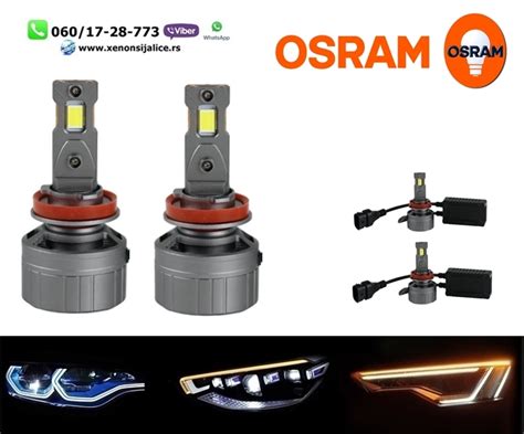 H8 LED SIJALICE OSRAM 12000 LUMENA CAN BUS 12V 24V Xenon Sijalice