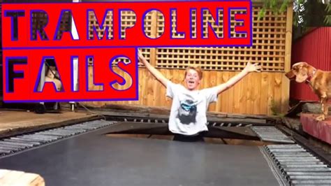 Trampoline Fails Funny Fail Compilation Youtube