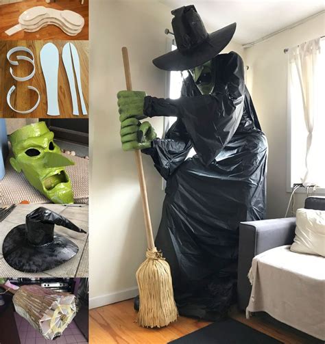 Giant Diy Witch Statue Halloween Props Diy Halloween Props Halloween Diy