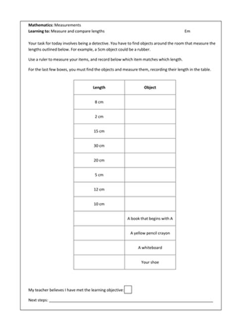 Lks2 Measuring Length And Volume Investigation Plans And Resources Teaching Resources