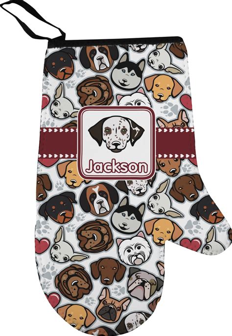 Custom Dog Faces Oven Mitt Personalized Youcustomizeit