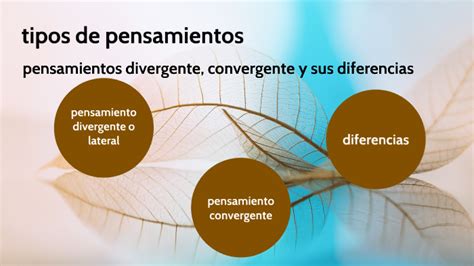 Pensamiento Divergente Convergente