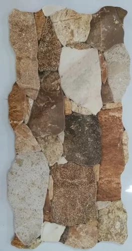 Cerámica Navarti Piedra Mix 25x50 1 Cal Simil Piedra Revestimiento en