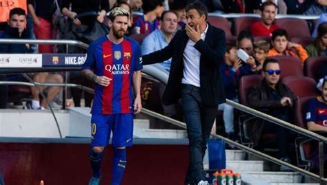 Lionel Messi Confirmó Una Discusión Con Luis Enrique En Barcelona “nos