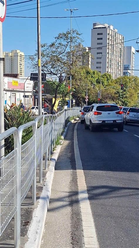 Prefeitura Instala Gradis De Seguran A Em Dois Pontos Da Avenida