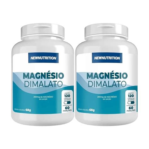 Kit X Magn Sio Dimalato C Psulas Newnutrition Otimanutri