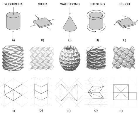 3 Natural Folding Patterns Illustration Of Force Matter The