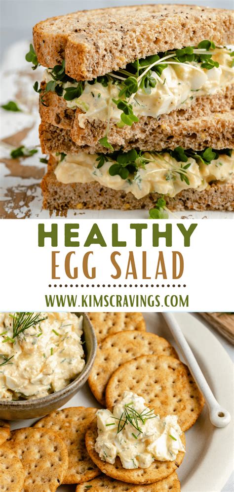 Healthy Egg Salad Kims Cravings