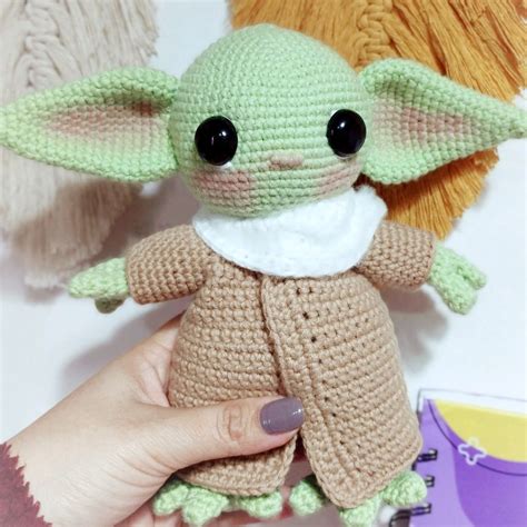 Patron Gratis Yoda Star Wars Amigurumi Artofit