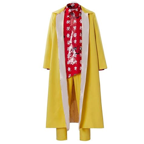 Yellow Christopher Lloyd Back To The Future Emmett Brown Coat