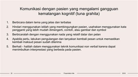 Komunikasi Dengan Pasien Gangguan Fisik Dan Jiwa Dan Berkebutuhan