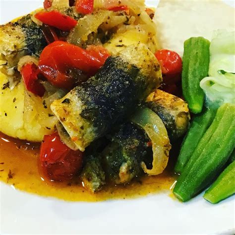 Bajan Cou Cou And Flying Fish Everything Paulette