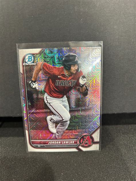 Jordan Lawler 2022 Bowman Chrome Prospects Mojo Refractor BCP 235 EBay