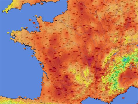 Épisode De Chaleur Intense Chaleur Canicule Bulletins Spéciaux Infoclimat