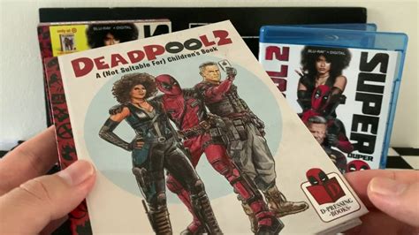 Unboxing Deadpool 2 [blu Ray Libro] Youtube