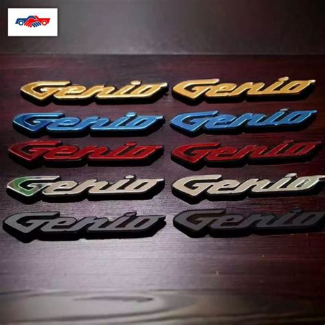 Jual Emblem D Timbul Logo Genio Akrilik Sepasang Shopee Indonesia