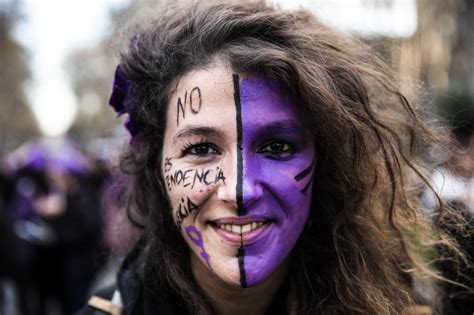 Fotos 8 M En España Las Manifestaciones Del Día De La Mujer En