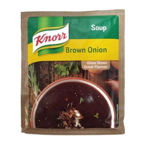 Knorr Soup Brown Onion 50g Sachet Sedo Snax