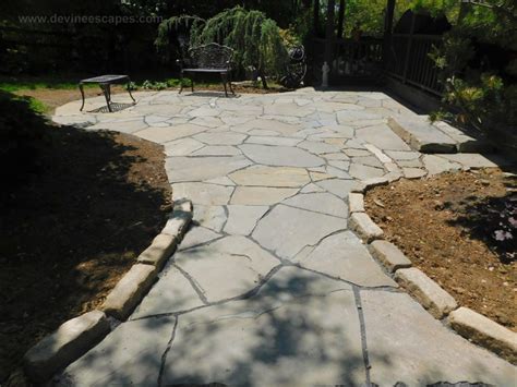 Flagstone Patios Traditional Stone Masonry Natural Stone Hardscaping