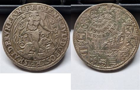 1595 BRAUNSCHWEIG WOLFENBÜTTEL Taler Heinrich Julius 1589 1613