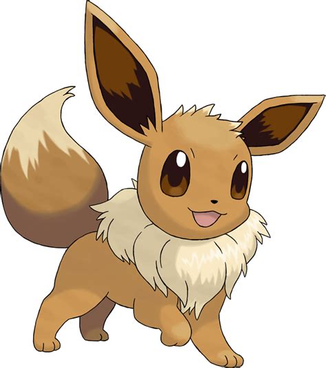 Eevee Pokemon Eevee Character Transparent Background Png Clipart