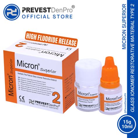 Micron Superior Radiopaque Glass Ionomer Cement Restorative