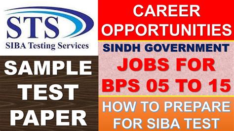 Sample Test Paper Of Iba Sukkur For Sindh Government Jobs Bps To