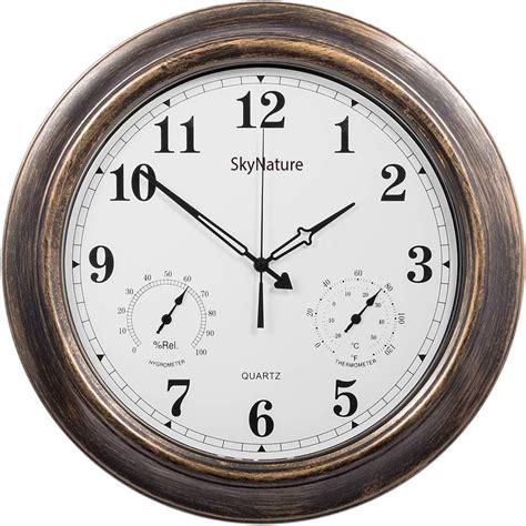 Skynature Horloge Murale Ext Rieure Horloge De Jardin Tanche De Cm