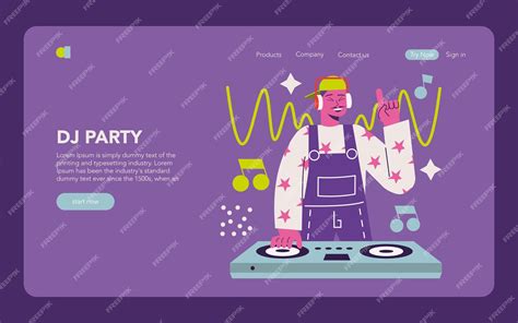 Premium Vector Party Flat Vector Illustration