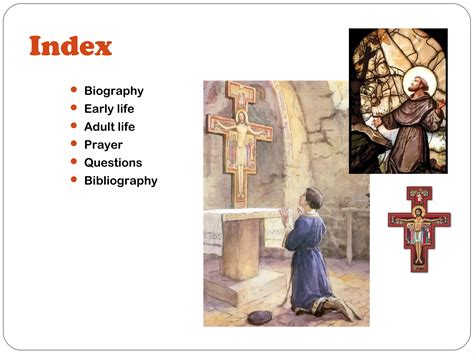 Saint Francis of Assisi: Biography | PPT