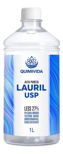 1l Lauril Líquido Emulsificante Biodegradável Ph Equilibrado MercadoLivre