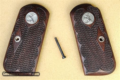 Colt 19031908 Model M Fleur De Lis Walnut Grips For Sale