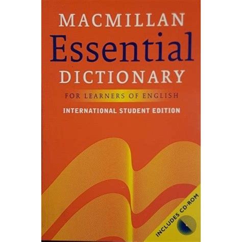 Macmillan Essential Dictionary for learners of english | в категория ...